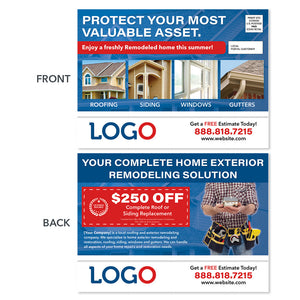 remodeling contractor eddm postcard