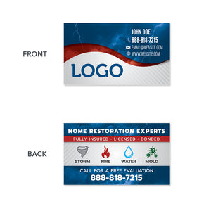 restoration business card