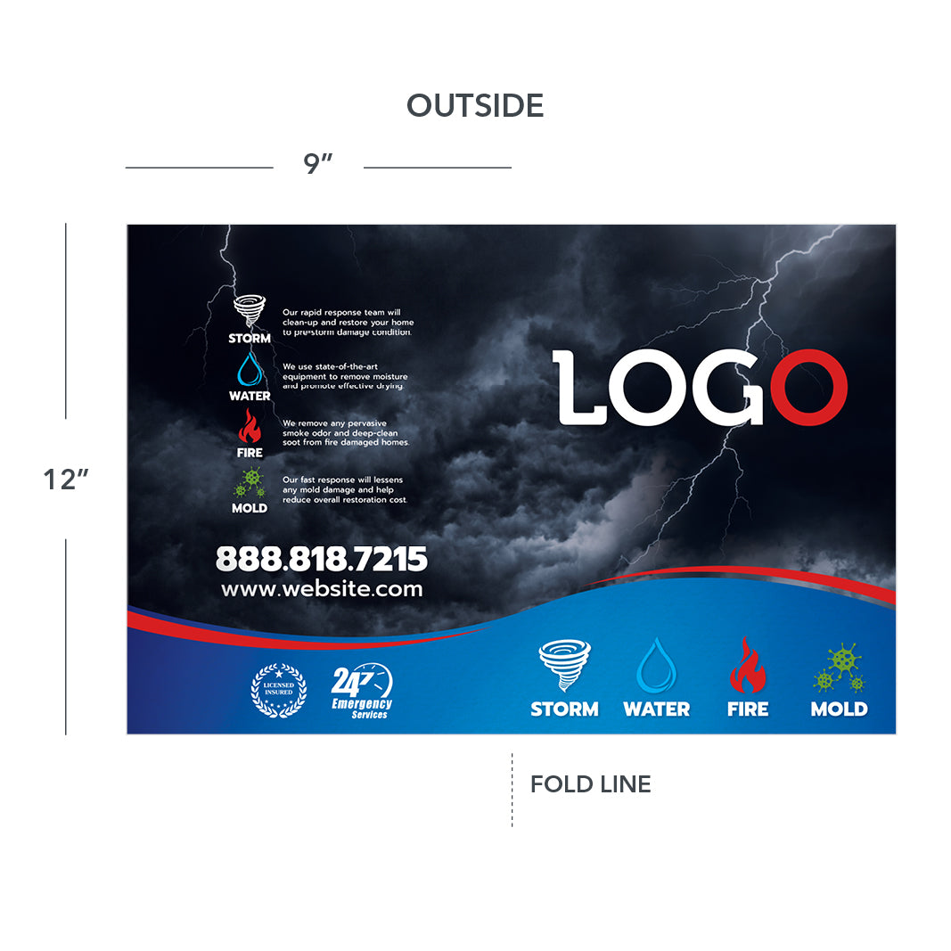 Restoration Contractor Presentation Folders - Design Print Service ...