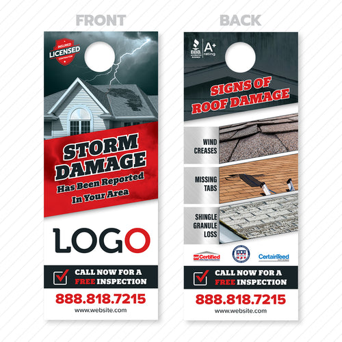 Roofing Door Hanger Signs of Damage