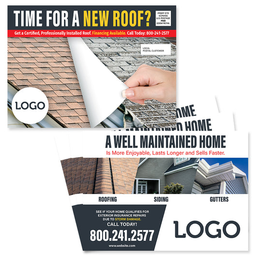 roof replacement eddm postcard
