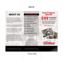Load image into Gallery viewer, restoration contractor brochure
