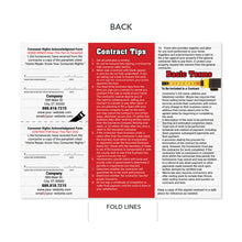 Load image into Gallery viewer, contractor contract tips brochure
