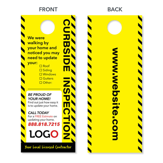 roof siding windows inspection door hanger for contractors