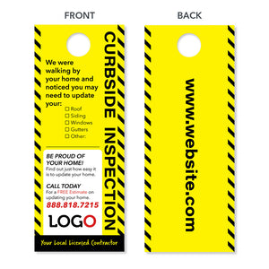 roof siding windows inspection door hanger for contractors
