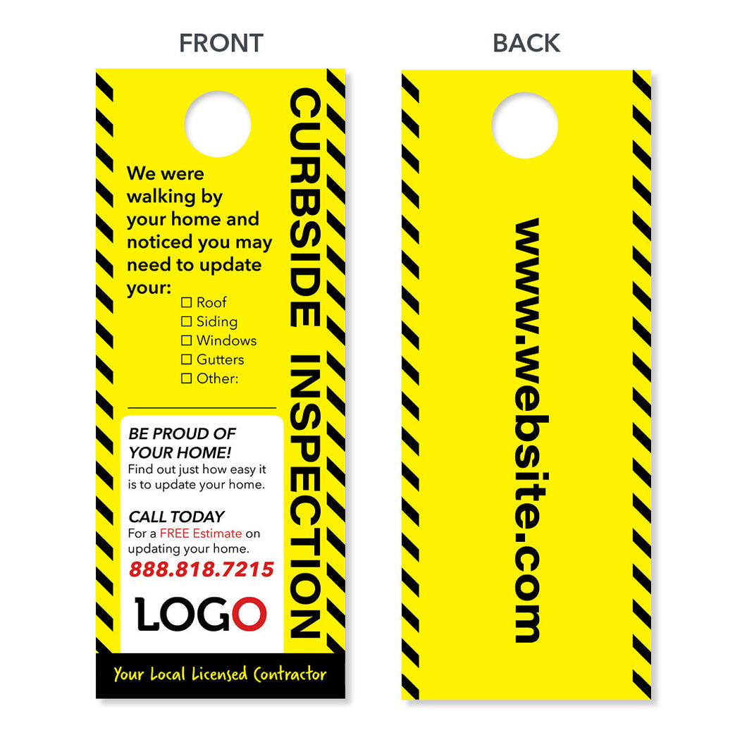 roof siding windows inspection door hanger for contractors
