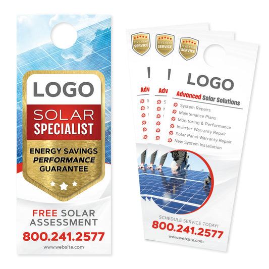 solar panel door hanger design