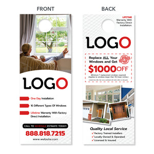 replacement window door hanger for contractors